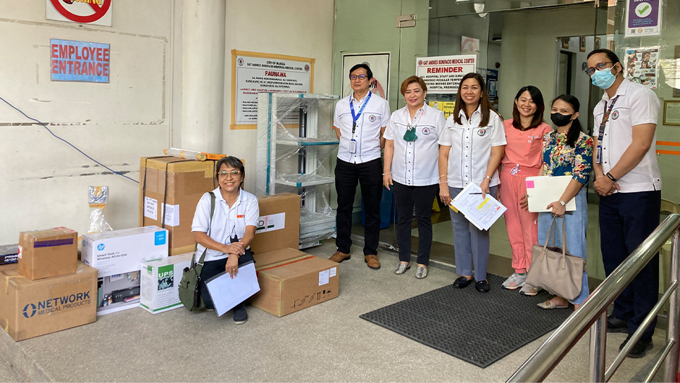 ICTSI Foundation boosts services of Manila hospital; Donates medical